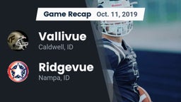 Recap: Vallivue  vs. Ridgevue 2019