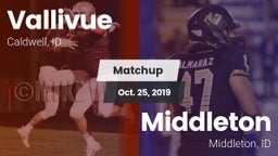Matchup: Vallivue  vs. Middleton  2019