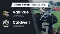 Recap: Vallivue  vs. Caldwell  2020