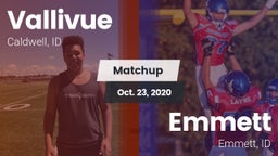 Matchup: Vallivue  vs. Emmett  2020