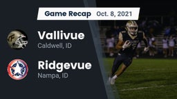 Recap: Vallivue  vs. Ridgevue  2021