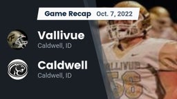Recap: Vallivue  vs. Caldwell  2022