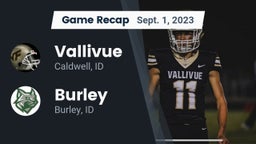 Recap: Vallivue  vs. Burley  2023