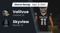Recap: Vallivue  vs. Skyview  2023