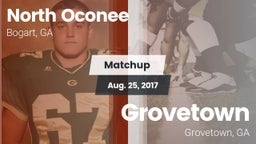 Matchup: North Oconee High vs. Grovetown  2017