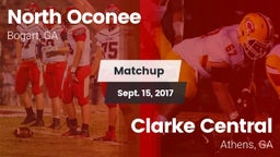 Matchup: North Oconee High vs. Clarke Central  2017