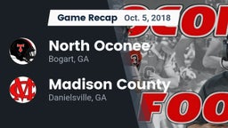 Recap: North Oconee  vs. Madison County  2018