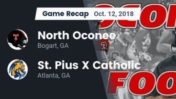 Recap: North Oconee  vs. St. Pius X Catholic  2018
