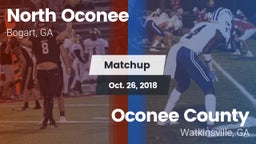 Matchup: North Oconee High vs. Oconee County  2018