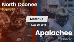 Matchup: North Oconee High vs. Apalachee  2019