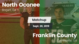Matchup: North Oconee High vs. Franklin County  2019