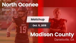 Matchup: North Oconee High vs. Madison County  2019
