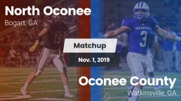 Matchup: North Oconee High vs. Oconee County  2019