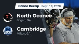 Recap: North Oconee  vs. Cambridge  2020
