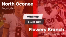 Matchup: North Oconee High vs. Flowery Branch  2020