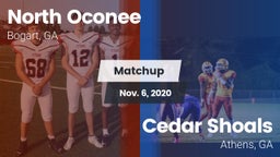Matchup: North Oconee High vs. Cedar Shoals   2020