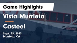 Vista Murrieta  vs Casteel  Game Highlights - Sept. 29, 2023