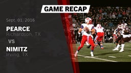 Recap: Pearce  vs. Nimitz  2016