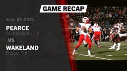 Recap: Pearce  vs. Wakeland  2016