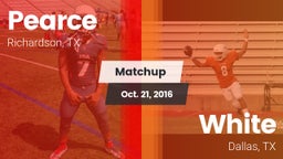 Matchup: Pearce  vs. White  2016