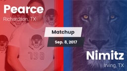 Matchup: Pearce  vs. Nimitz  2017