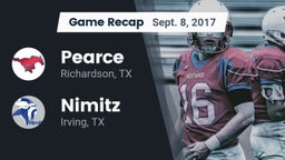 Recap: Pearce  vs. Nimitz  2017