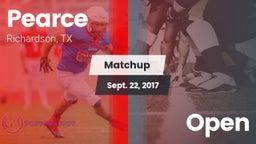 Matchup: Pearce  vs. Open 2017