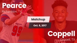 Matchup: Pearce  vs. Coppell  2017