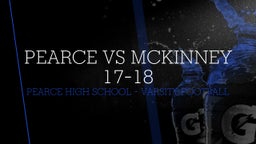 Pearce football highlights Pearce VS McKinney 17-18