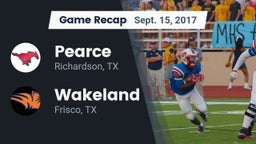 Recap: Pearce  vs. Wakeland  2017