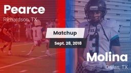 Matchup: Pearce  vs. Molina  2018