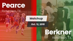 Matchup: Pearce  vs. Berkner  2018