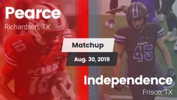 Matchup: Pearce  vs. Independence  2019