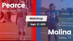 Matchup: Pearce  vs. Molina  2019