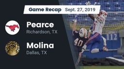 Recap: Pearce  vs. Molina  2019