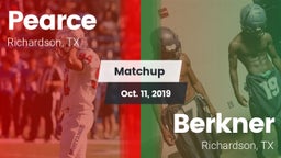 Matchup: Pearce  vs. Berkner  2019