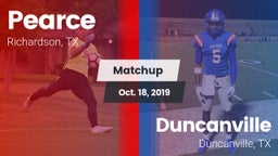 Matchup: Pearce  vs. Duncanville  2019