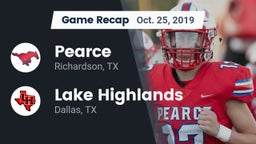 Recap: Pearce  vs. Lake Highlands  2019