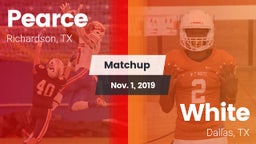 Matchup: Pearce  vs. White  2019