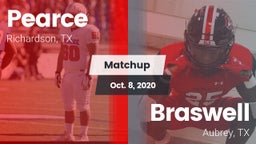 Matchup: Pearce  vs. Braswell  2020