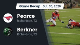 Recap: Pearce  vs. Berkner  2020