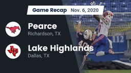 Recap: Pearce  vs. Lake Highlands  2020