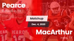 Matchup: Pearce  vs. MacArthur  2020