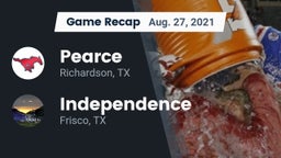 Recap: Pearce  vs. Independence  2021