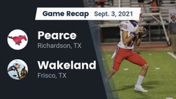 Recap: Pearce  vs. Wakeland  2021