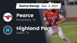 Recap: Pearce  vs. Highland Park  2023