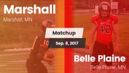 Matchup: Marshall  vs. Belle Plaine  2017