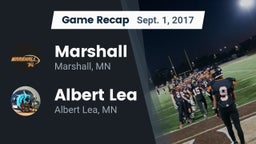 Recap: Marshall  vs. Albert Lea  2017