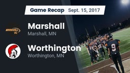 Recap: Marshall  vs. Worthington  2017