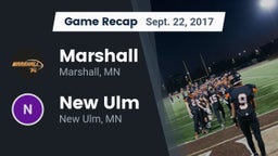 Recap: Marshall  vs. New Ulm  2017